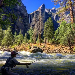 Catching beauty and wild trout in Yosemite.