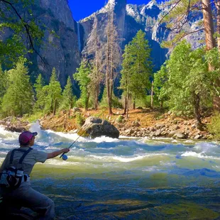Catching beauty and wild trout in Yosemite.