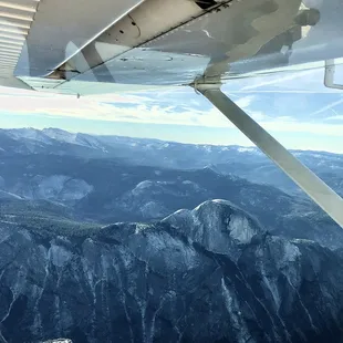 Half dome in November