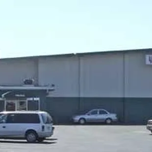 East side of building