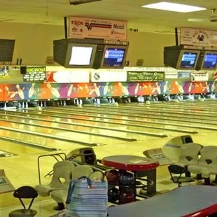 bowling lanes