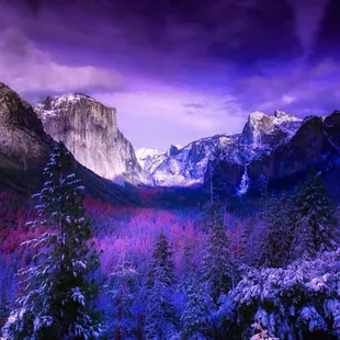 Yosemite national park mountains