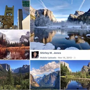 I finally have taken landscape photos of Yosemite's four seasons!