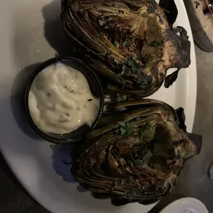 Grilled Artichoke