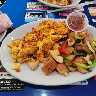 Chorizo and Eggs