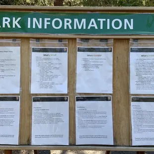 Park info