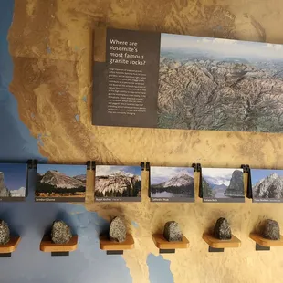 Famous granite at Yosemite