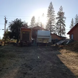 I don't know what it is yet but something absolutely sinister happens inside or underneath these trailers. TBA