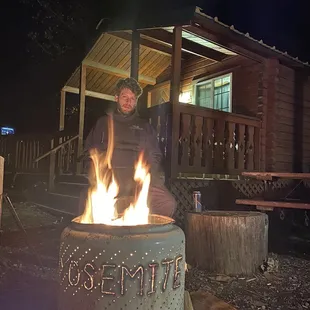 Cute little fire pits