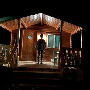 Front of cabin 2