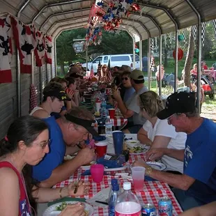 Campground Group Shade Pavillion
