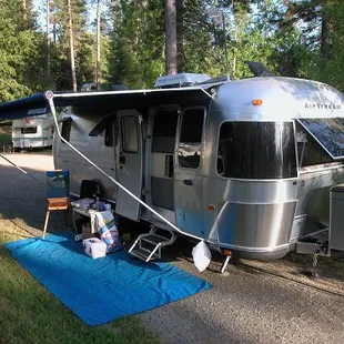 Campground RV Park with Airstream RV