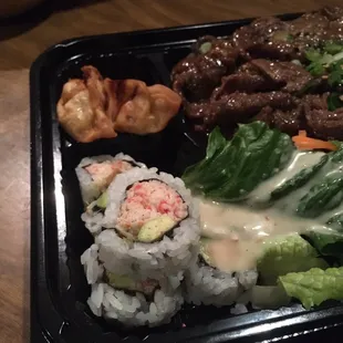 Beef Bulgogi Bento Box; $15