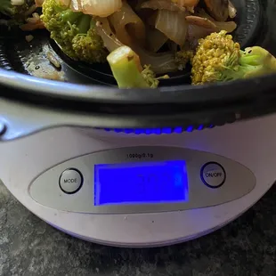 3.72 ounces of veggies