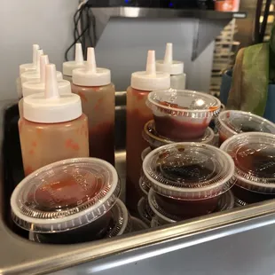 Sauce options