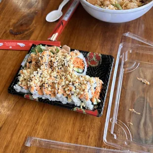 Spicy Crunchy Spicy California Roll