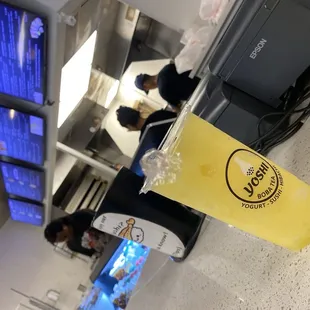 I came for the Pineapple Smoothie