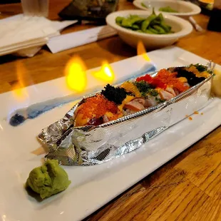 sushi and sashimi