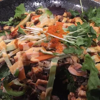 Salmon Skin Mix