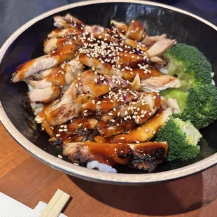 Chicken teriyaki bowl