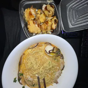 Spicy Ramen, and Flaming Shroomz.