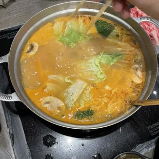 Spicy Miso Broth