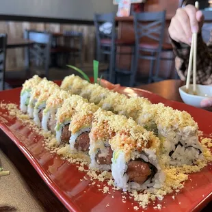 Volcano Roll &amp; Dinosaur Roll