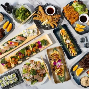 food, sashimi, sushi, sushi and sashimi