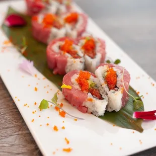 Red heart Roll