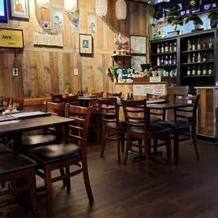 Indoor Seating and Register