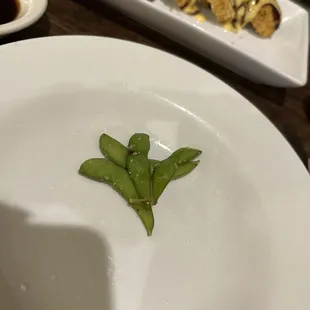 Edamame. Forgot to take before picture