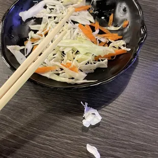My pointy chopsticks
