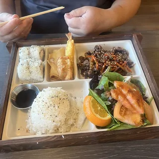 Rib Eye Beef Bento