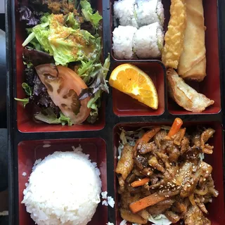 Spicy Pork Bento