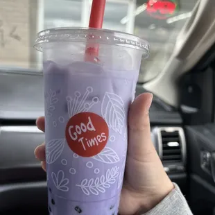 Taro milk tea
