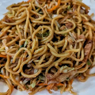 Pork yakisoba