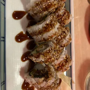 Eel roll - good