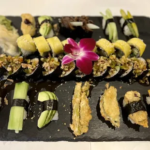 Vegan sushi roll  Vegan sushi