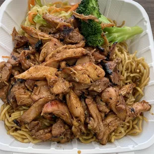 Spicy Chicken Yakisoba - delicious