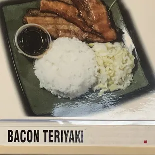 Bacon teriyaki?