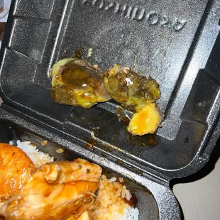 a meal in a container