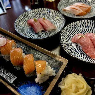 sushi and sashimi, sushi, sashimi, food