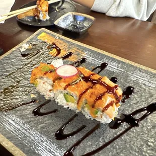 sushi and sashimi, food