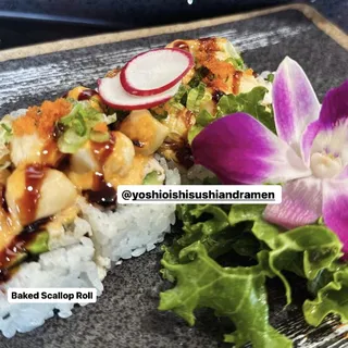 Baked Scallop Roll