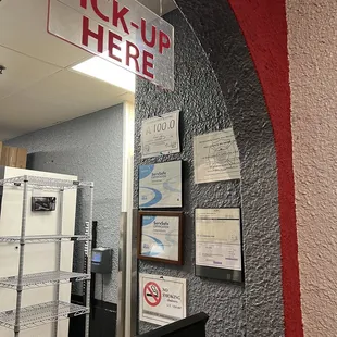 Pick-Up / 100% Sanitation Score