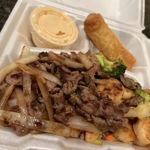 Shrimp &amp; Steak Hibachi