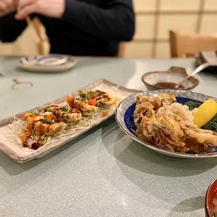 Soft-Shell Kara-Age &amp; howie