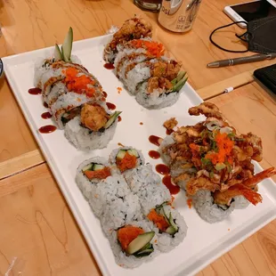 food, sushi, sushi and sashimi, sashimi