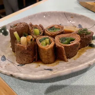 Beef Negimaki