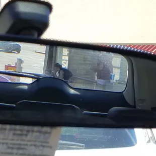 People smoking meth while I'm in the Yoshi's drive thru. Pretty cool right?